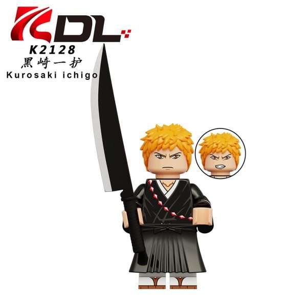 Anime Bleach Ichigo Kurosaki K2128 Minifigures