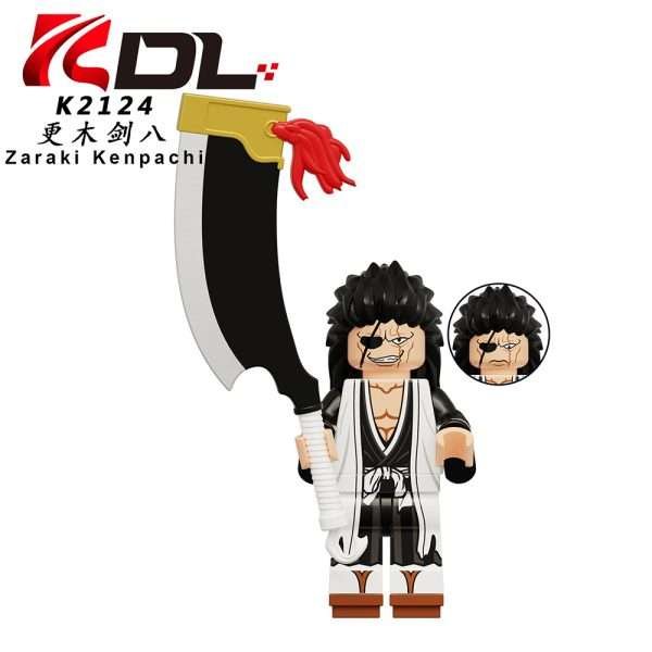 Anime Bleach Zaraki Kenpachi K2124 Minifigures