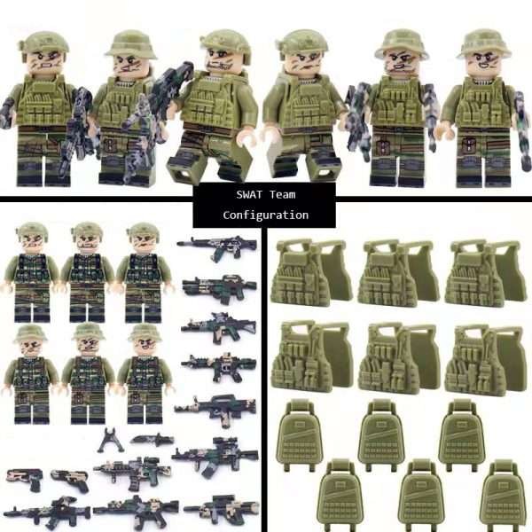 Army Modern Soldier K126 Minifigures Set