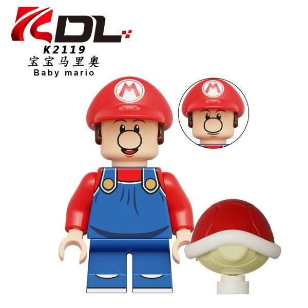 Cartoon Super Mario Baby Mario K2119 Minifigures