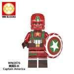 Marvel Santa Captain America WM2076 Minifigures