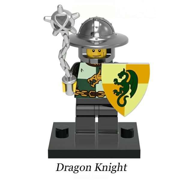 Medieval Dragon Kinght XH524 Minifigures