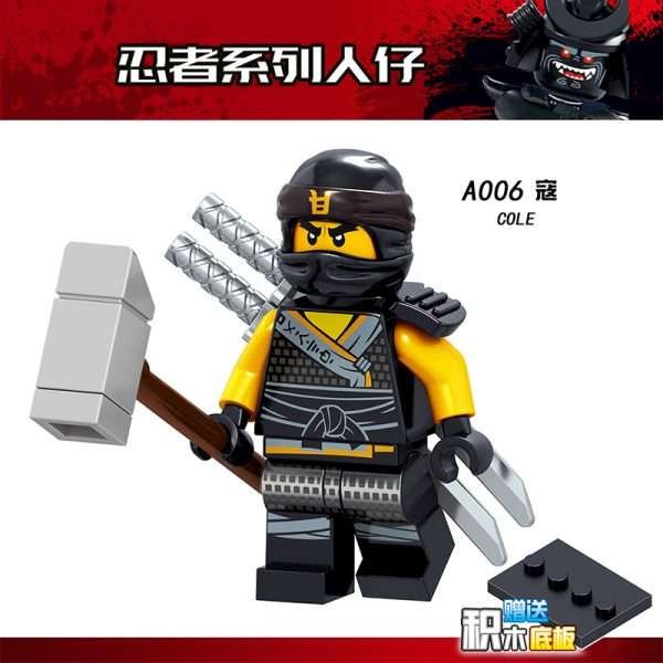 Ninjago Cole A006 Minifigures