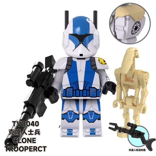 Star Wars Clone Trooper TV-8040 Minifigures