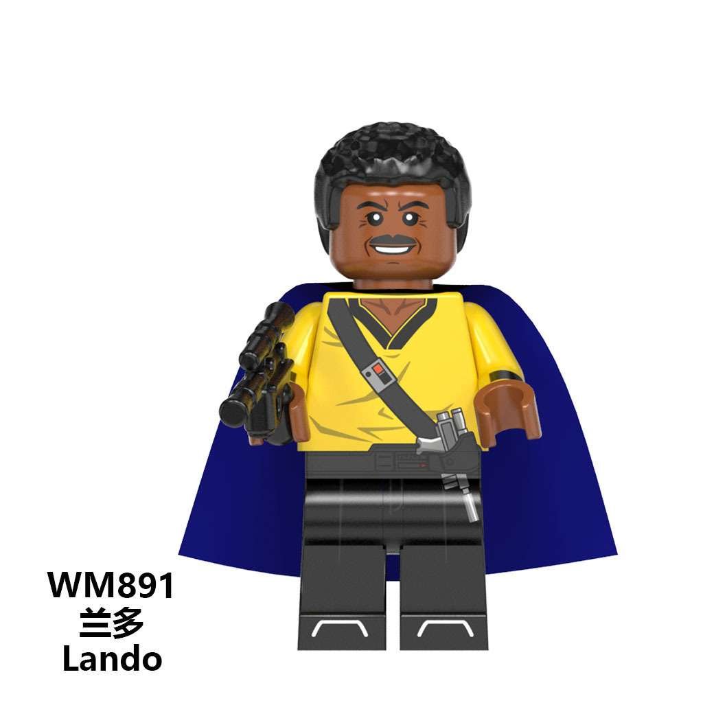 Lando calrissian sale lego minifigure