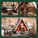 3 Building Santa's House 89141 JIESTAR Brick Set