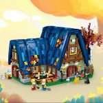 6 Building Elf House 1036 LOZ Brick Set