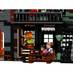 6 Harry Potter Diagon Alley 7715 KING Compatible 75978 Brick Set