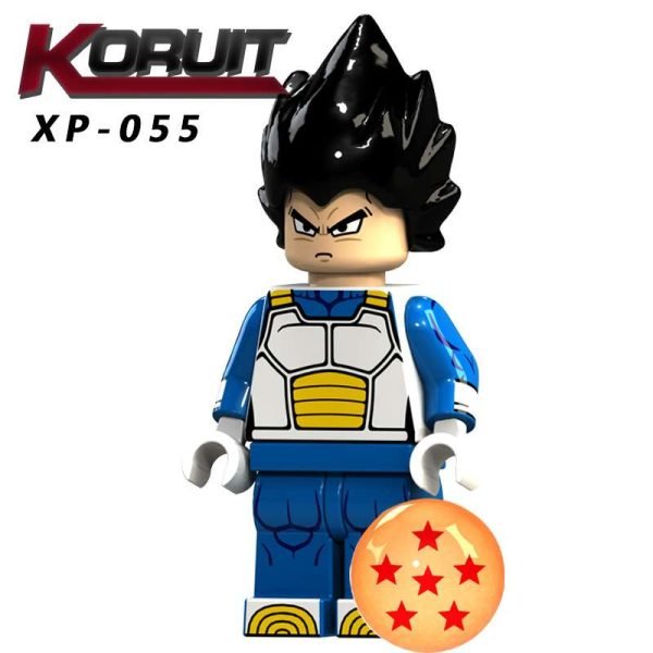 Anime Dragon Ball Z Vegeta XP-055 Minifigures