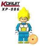 Anime Dragon Ball Z Vegeta XP-086 Minifigures