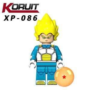 Anime Dragon Ball Z Vegeta XP-086 Minifigures