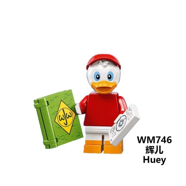 Cartoon Disney Huey WM746 Minifigures