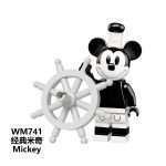 Cartoon Disney Mickey Mouse (Steamboat Willie) WM741 Minifigures