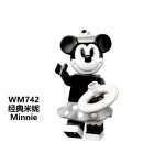 Cartoon Disney Minnie Mouse (Steamboat Willie) WM742 Minifigures