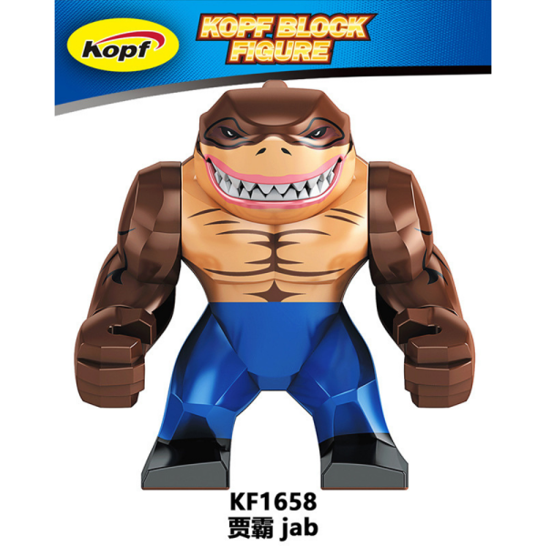 Cartoon Street Sharks Jab (BigFig) KF1658 Minifigures