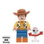 Cartoon Toy Story 4 Woody WM692 Minifigures