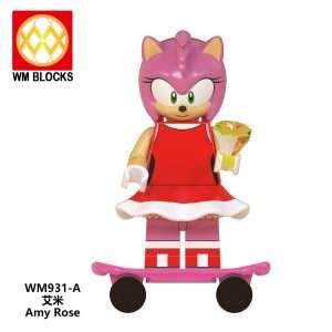 Game Sonic the Hedgehog Amy Rose WM931-A Minifigures