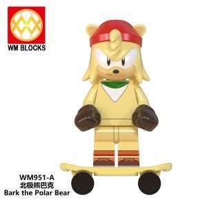 Game Sonic the Hedgehog Bark The Polar Bear WM951-A Minifigures