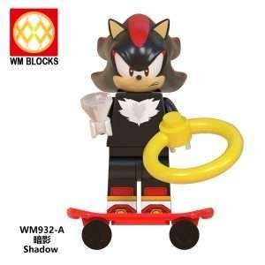 Game Sonic the Hedgehog Shadow the Hedgehog WM932-A Minifigures