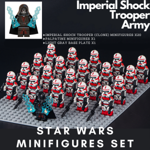 Imperial Shock Trooper Army SWS04 Minifigures Set