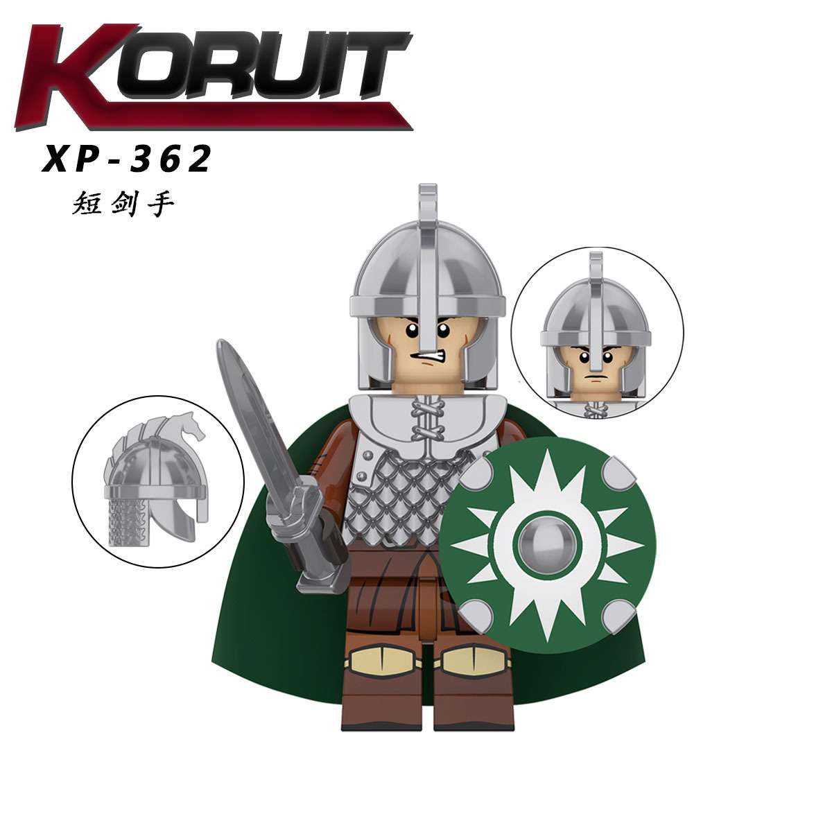 Lord of the Rings Rohan Warrior XP-362 Minifigures - Brixtoy