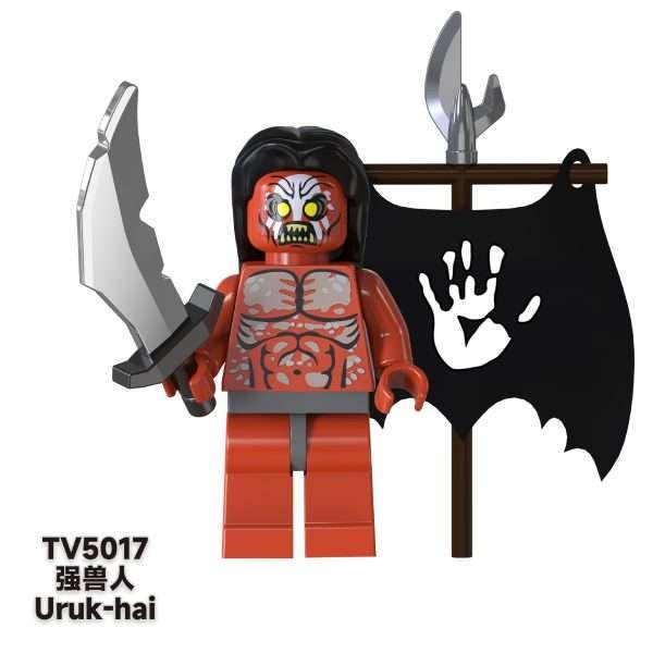 Lord of the Rings Uruk-Hai TV-5017 Minifigures