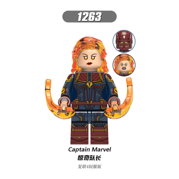 Marvel Captain Marvel (MCU) XH1263 Minifigures