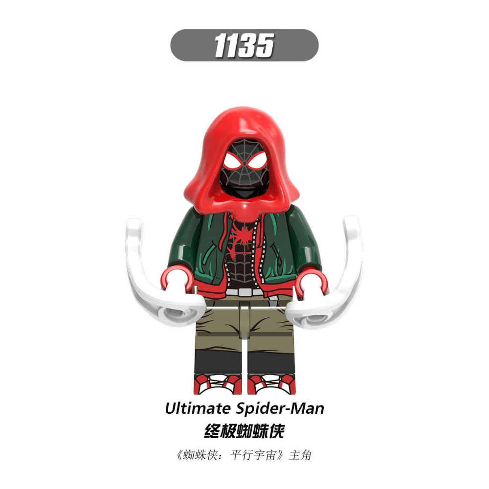 Marvel Spider-man (Miles Morales) XH1135 Minifigures - Brixtoy