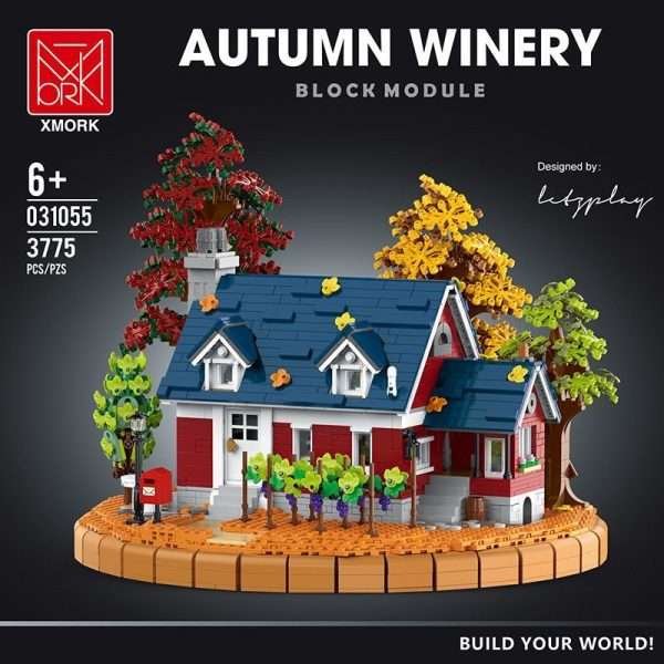 Modular Buildings Autumn Winery 031055 XMORK Brick Set