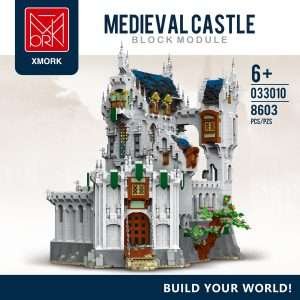 Modular Buildings Medieval Castle 033010 XMORK Brick Set