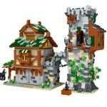 Modular Buildings Medieval Guard Tower 033001 XMORK Brick Set 7