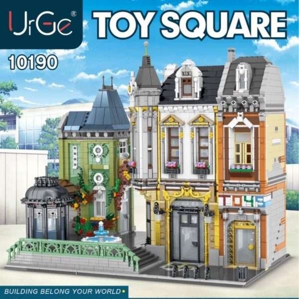 Modular Buildings Toys Store Afol Square 10190 XMORK Brick Set