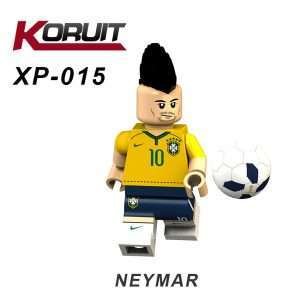 Sport Soccer Neymar da Silva Santos Junior XP-015 Minifigures