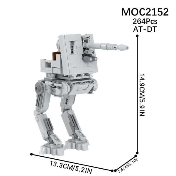 Star Wars AT-DT MOC-2152 Brick Set