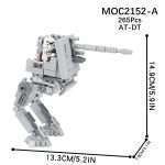 Star Wars AT-DT MOC-2152A Brick Set