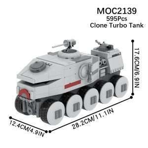 Star Wars Clone Turbo Tank MOC-2139 Brick Set