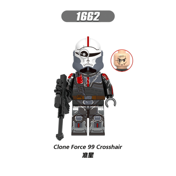 Star Wars Crosshair XH1662 Minifigures