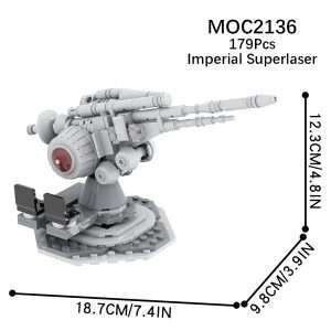 Star Wars Imperial Superlaser MOC-2136 Brick Set