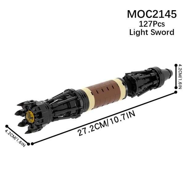 Star Wars Light Sword MOC-2145 Brick Set