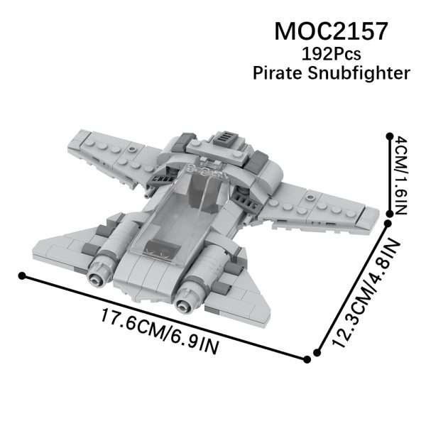 Star Wars Pirate Snub Fighter MOC-2157 Brick Set