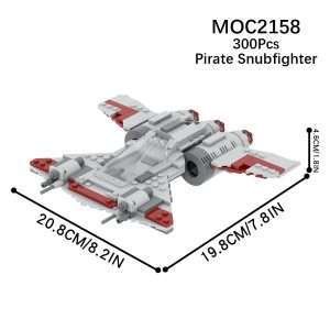 Star Wars Pirate Snub Fighter MOC-2158 Brick Set