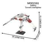 Star Wars Torrent Starfighter MOC-2161 Brick Set