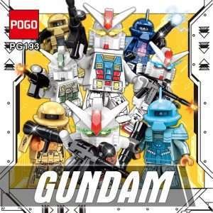 Anime Gundam PG183 Minifigures Random 24-pack