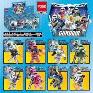 Anime Gundam PG206 Random 24pcs Minifigures