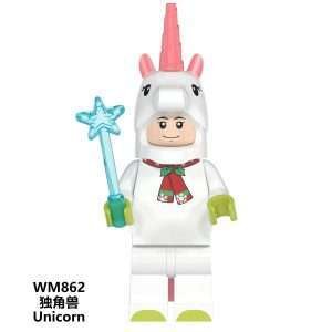 Cartoon Toy Story Christmas Unicorn WM862 Minifigures