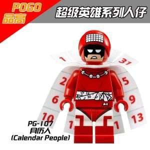 DC Calendar Man PG 107 Minifigures Brixtoy