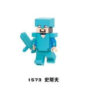 Game Minecraft Diamond Steve XH1573 Minifigures