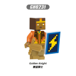 Game Minecraft Golden Knight GH0231 Minifigures