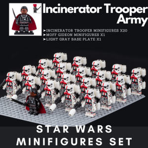 Incinerator Trooper Army SWS17 Minifigures Set