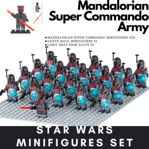 Mandalorian Super Commando Army SWS14 Minifigures Set